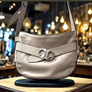 Tory Burch Gemini link medium belted hobo crossbody bag